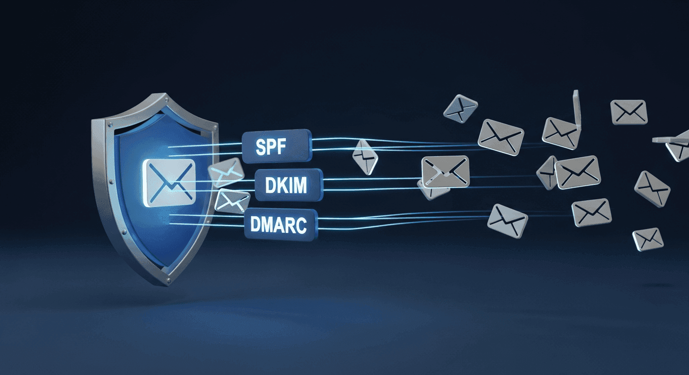 DNS Records for Email Deliverability: SPF, DKIM, DMARC Explained
