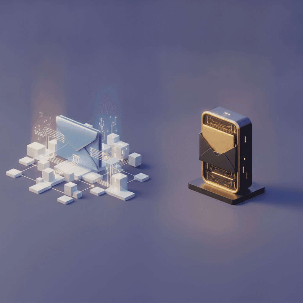 Hosting Email vs. Dedicated Services: Your Domain Email Decision Guide