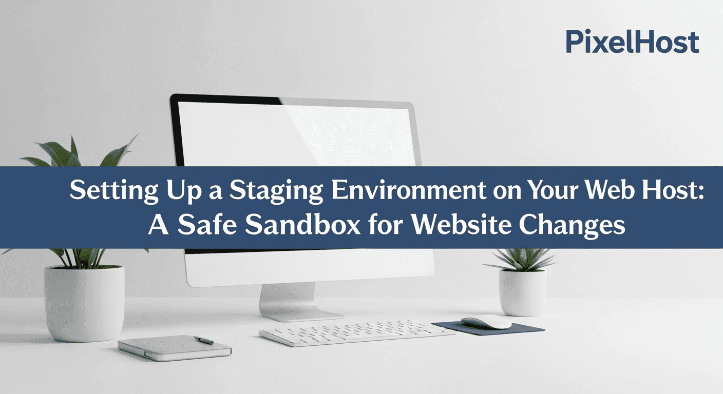 Setting Up a Staging Environment on Your Web Host: A Safe Sandbox for Website Changes