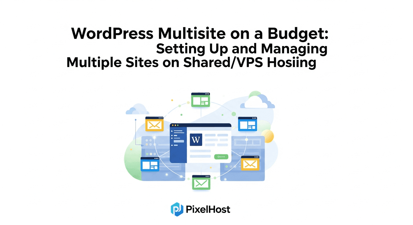 WordPress Multisite on a Budget: Setting Up and Managing Multiple Sites on Shared/VPS Hosting
