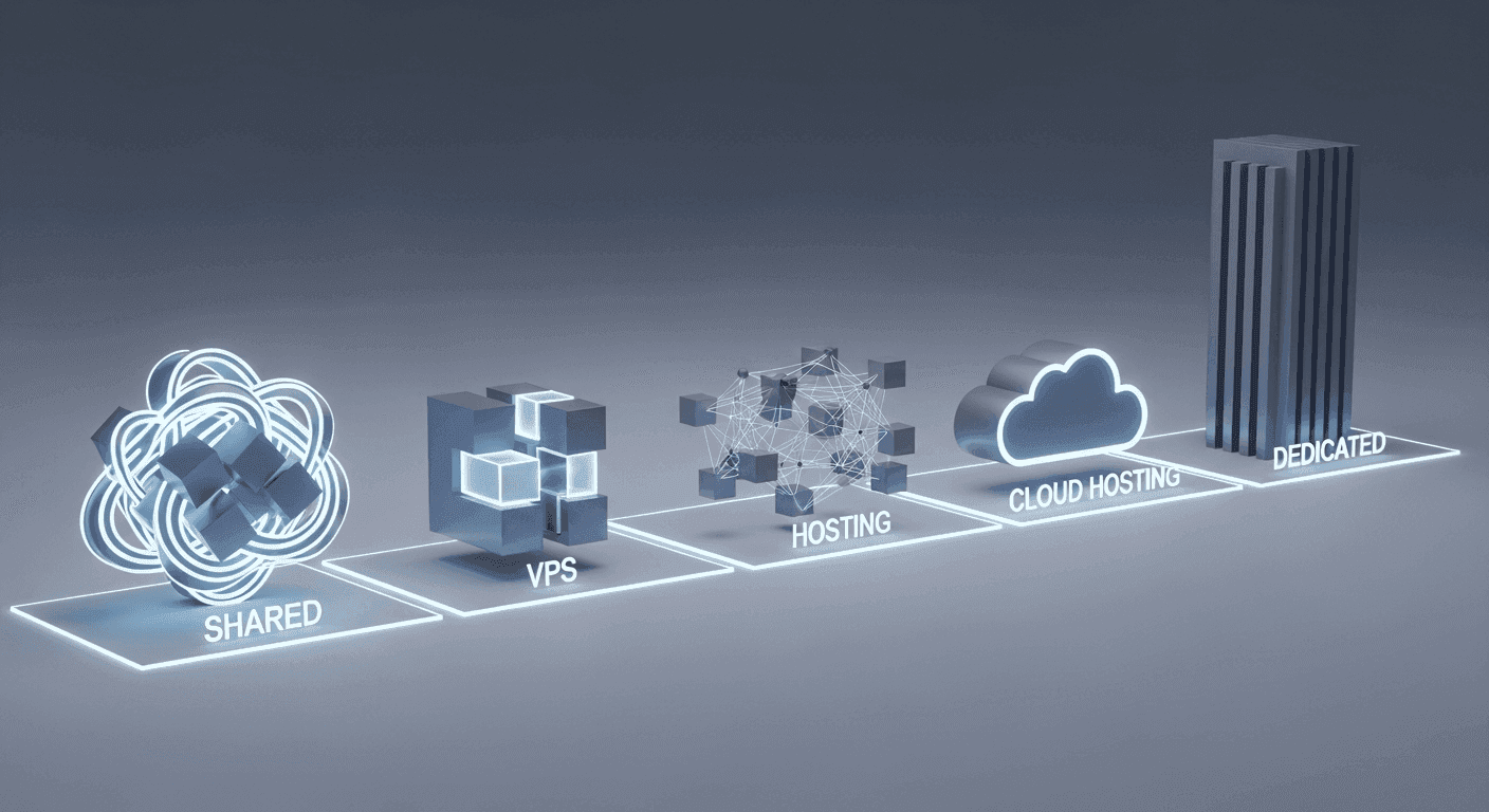 Your Hosting Evolution: Strategic Transitions Between Shared, VPS, Cloud, and Dedicated